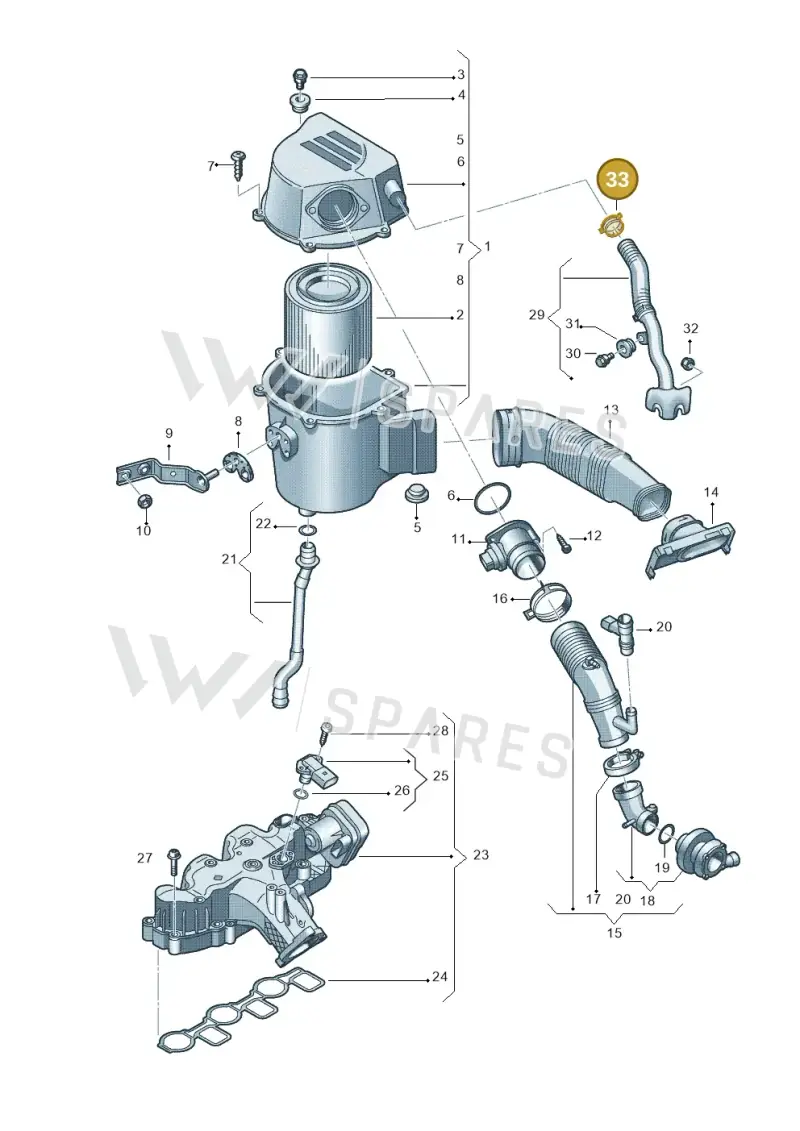 N0245076 — SEAT Ibiza Reference (2012-2012) diagram 672129300, position 33