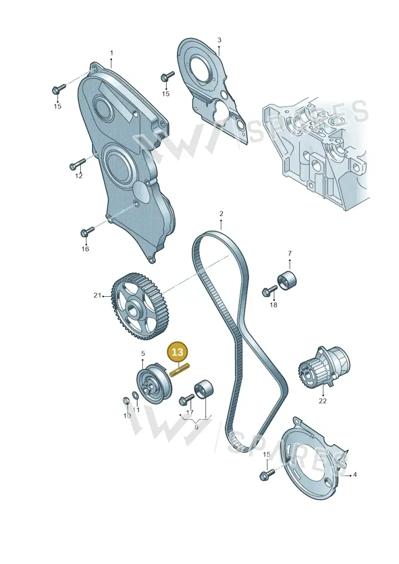 N0444356 — SEAT Exeo ST Reference (2008-2011) diagram 454109670, position 13