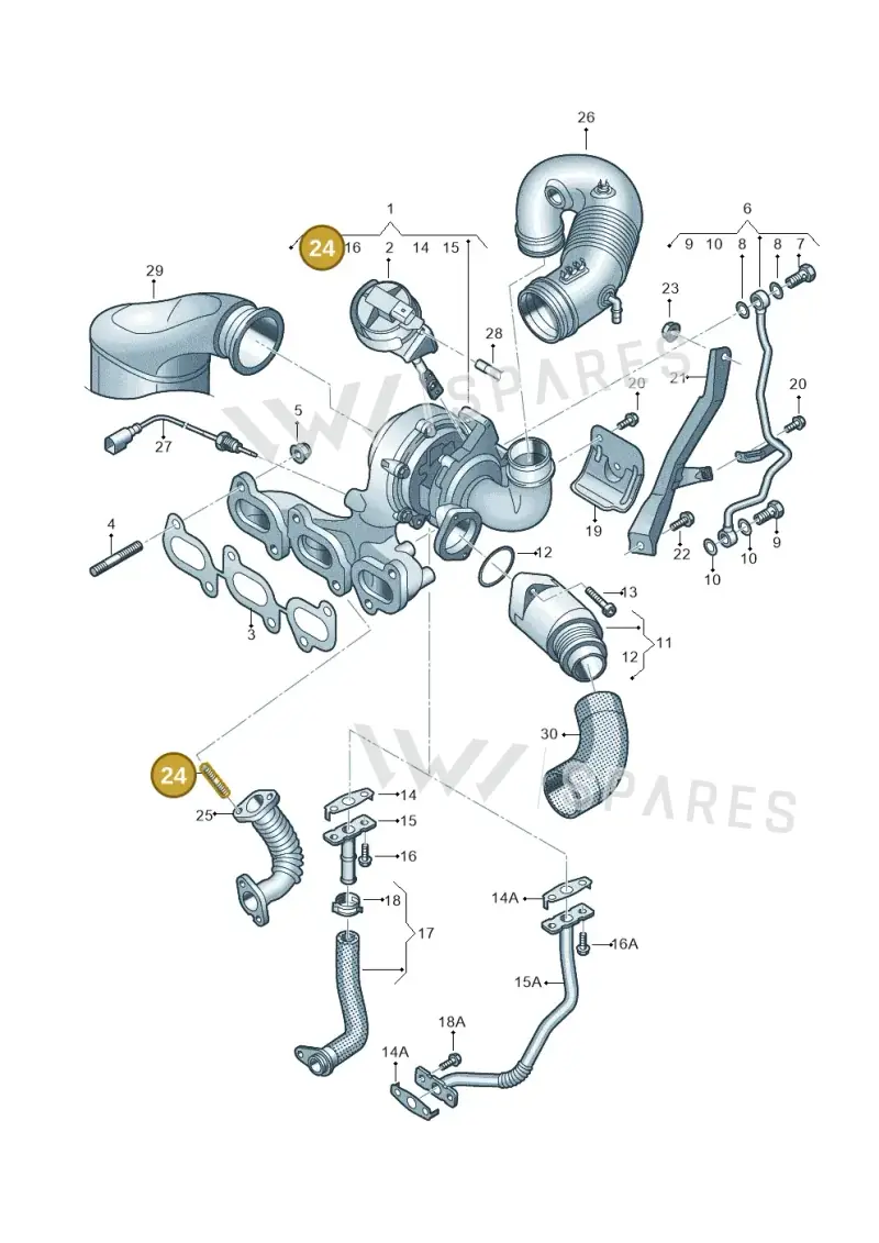 N0445093 — SEAT Ibiza Stylance (2015-) diagram 879145045, position 24