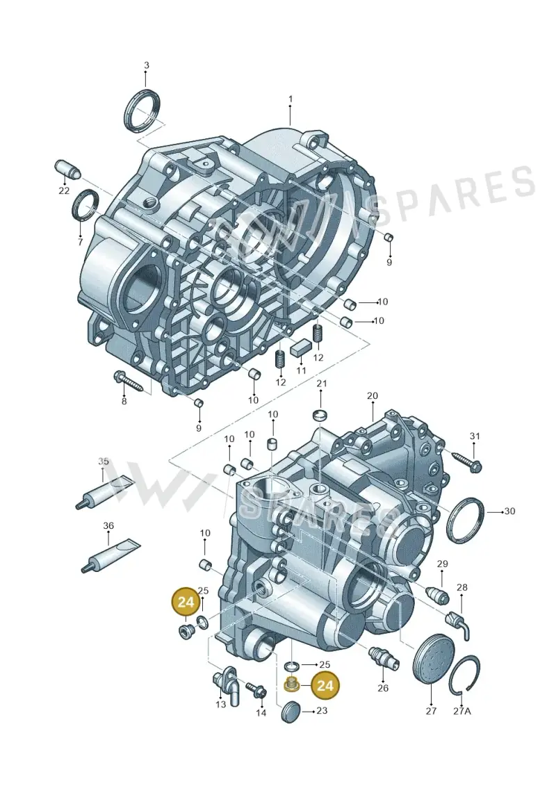N10037105 — SEAT Leon style (2019-) diagram 868301450, position 24