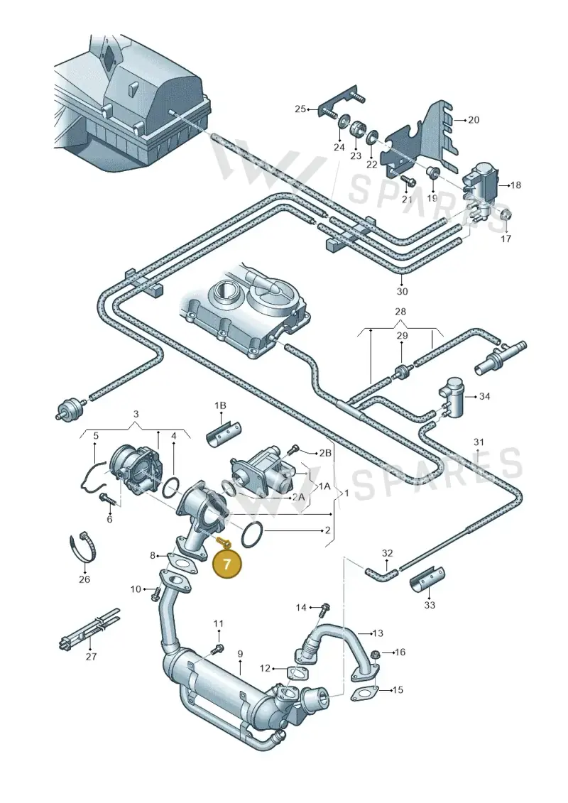 N10086304 — SEAT Altea XL Reference (2010-2013) diagram 420131700, position 7