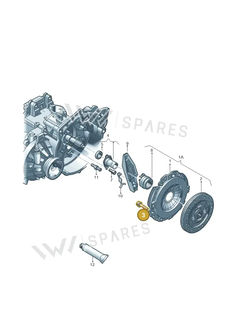 N10104501 — SEAT IBIZA                  06> (2005-) diagram 201141400, position 3