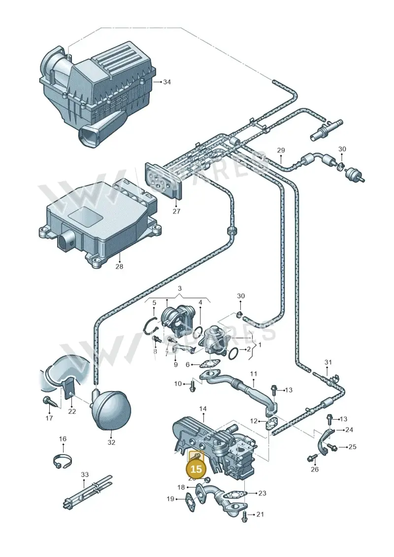 N10114802 — SEAT ALTEA                  07> (2006-) diagram 409131600, position 15