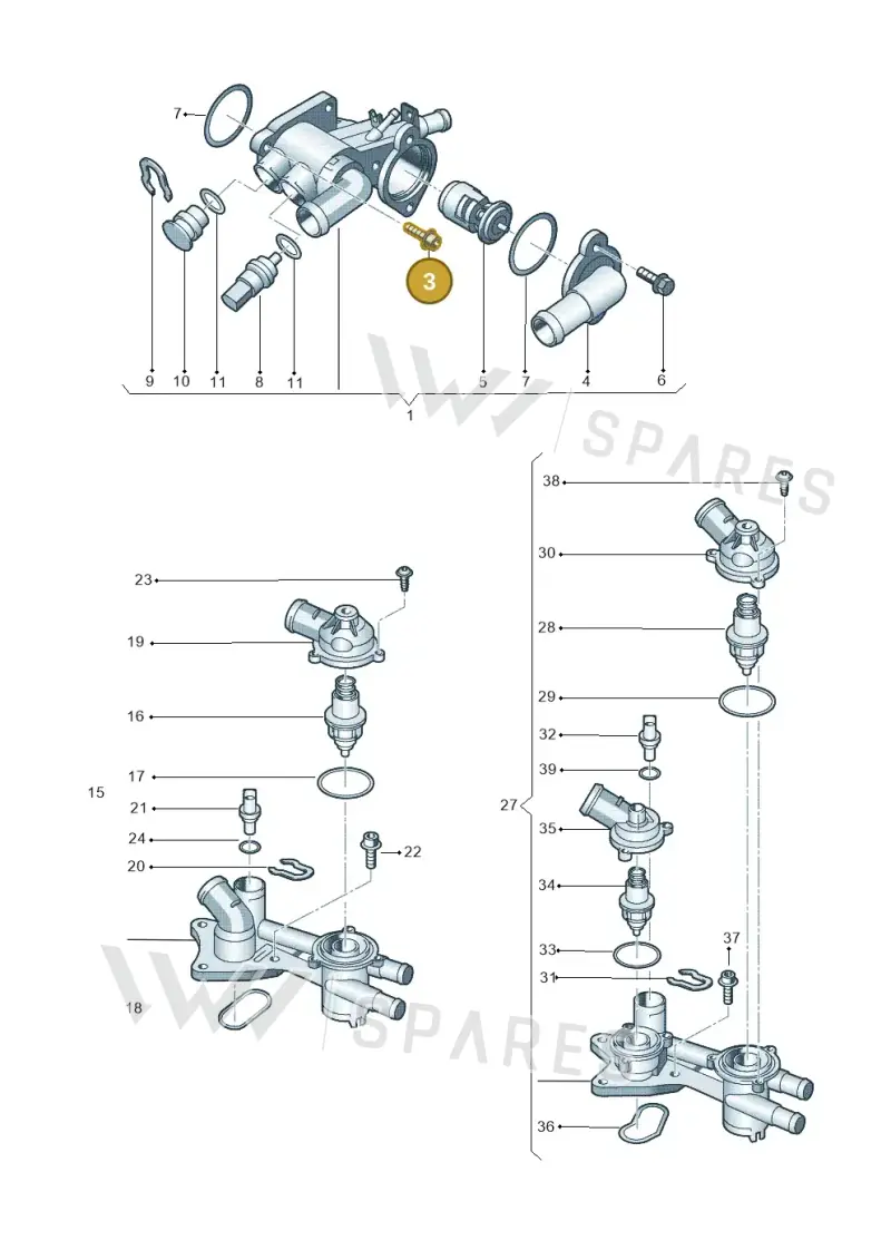 N10117405 — SEAT Ibiza Reference (2012-2012) diagram 253121750, position 3