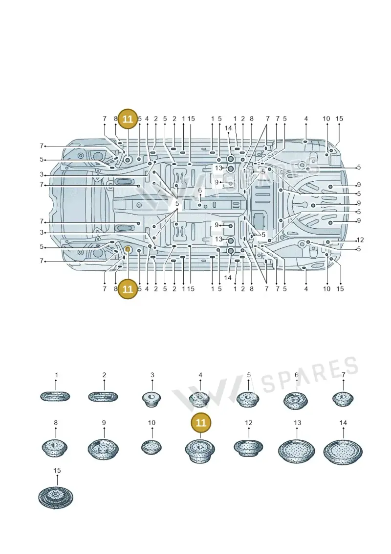 N10138801 — SEAT Mii electric (2020-2021) diagram 772803350, position 11