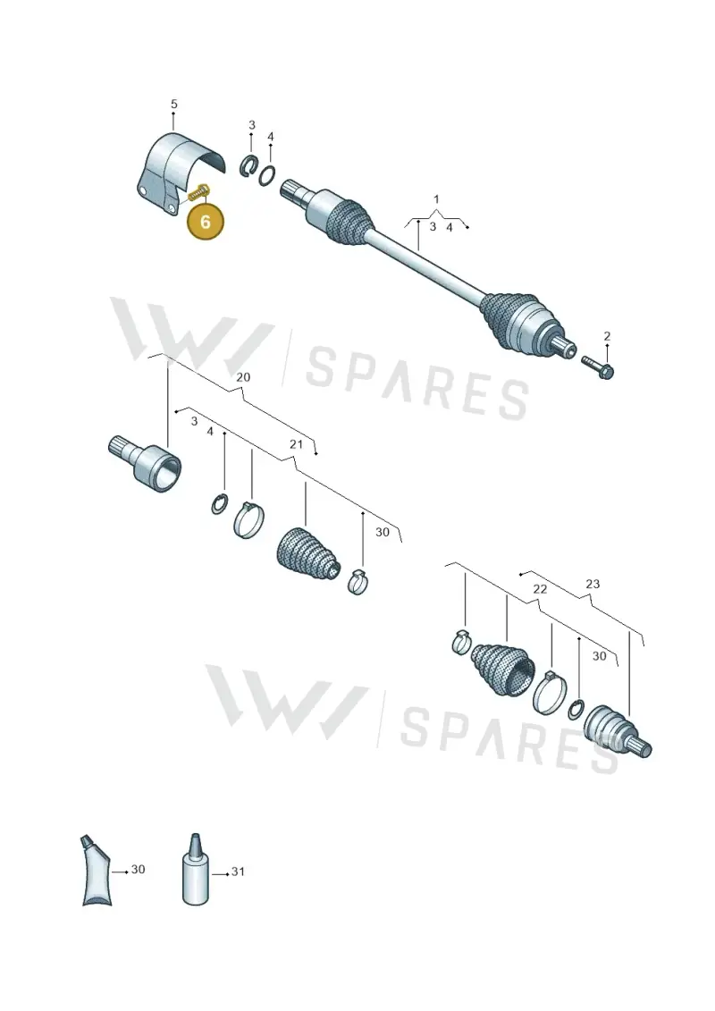 N10170512 — SEAT Formentor TSI CUPRA (2020-) diagram 828407600, position 6