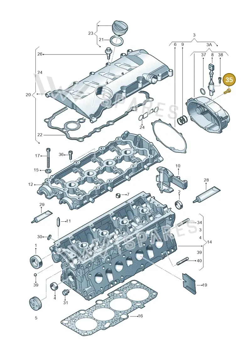 N10196303 — SEAT Exeo ST Reference (2008-2011) diagram 412103450, position 35