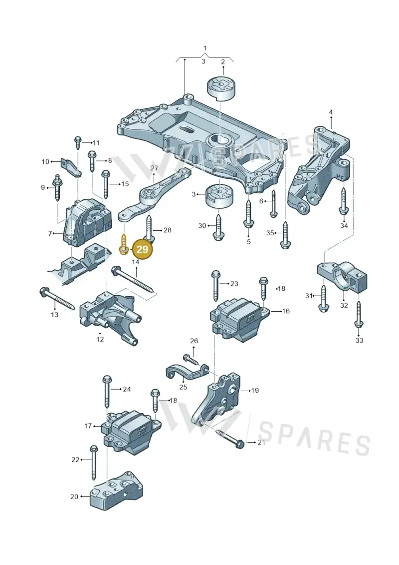 N10204808 — SEAT Altea XL Reference (2013-2013) diagram 409199200, position 29