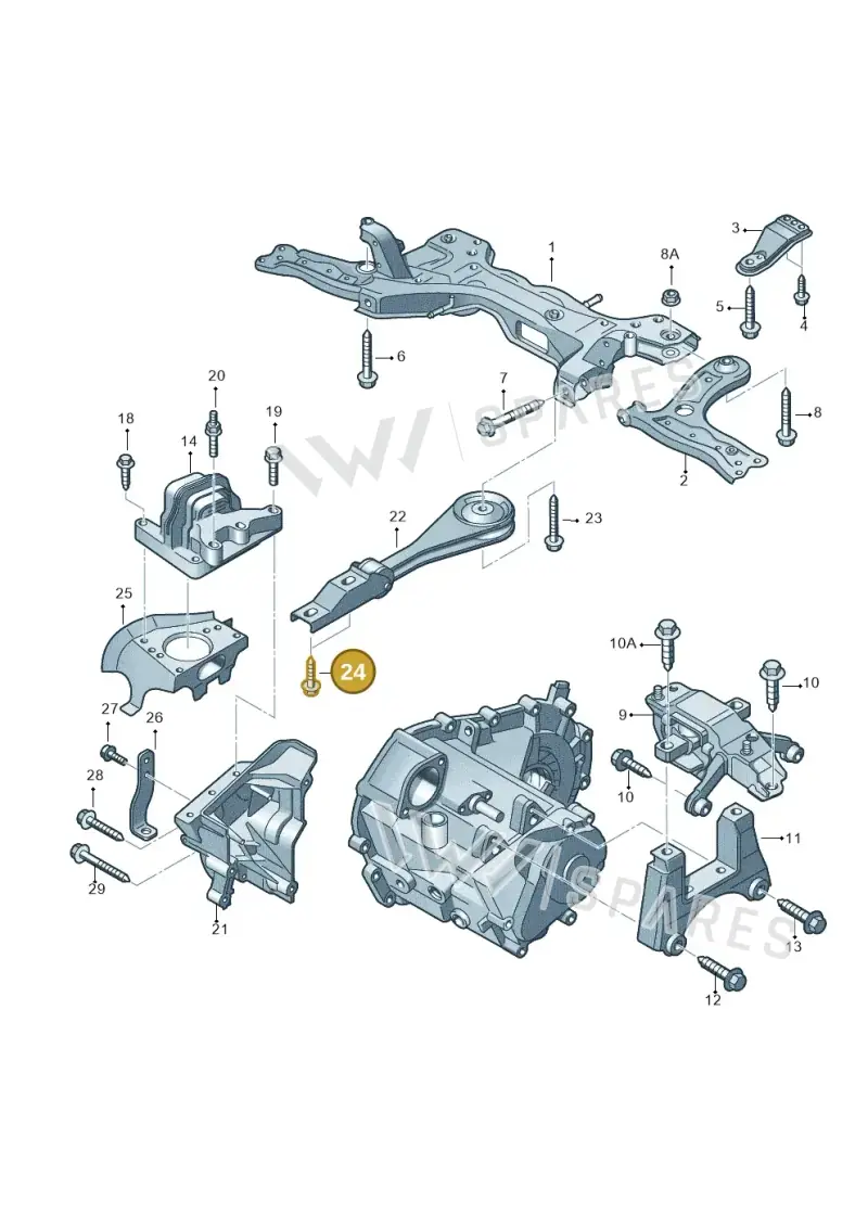 N10204808 — SEAT Toledo Reference (2015-2019) diagram 792199100, position 24