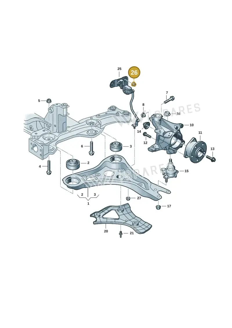 N10205802 — SEAT Tavascan Cupra (2023-) diagram 10a407000, position 26