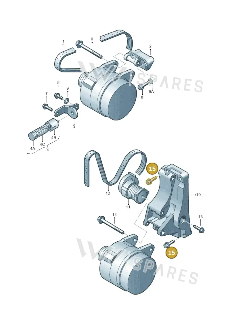 N10241605 — SEAT Ibiza Reference (2012-2012) diagram 158903300, position 15