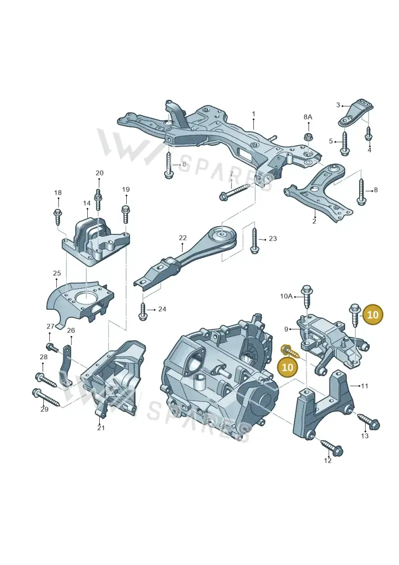 N10246611 — SEAT Toledo Reference (2015-2019) diagram 792199100, position 10