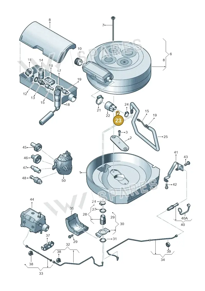N10258201 — SEAT Ibiza Reference (2012-2012) diagram 672201090, position 23
