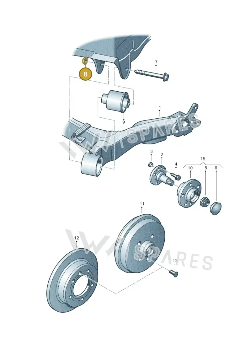 N10272302 — SEAT Mii electric (2020-2021) diagram 253500200, position 8