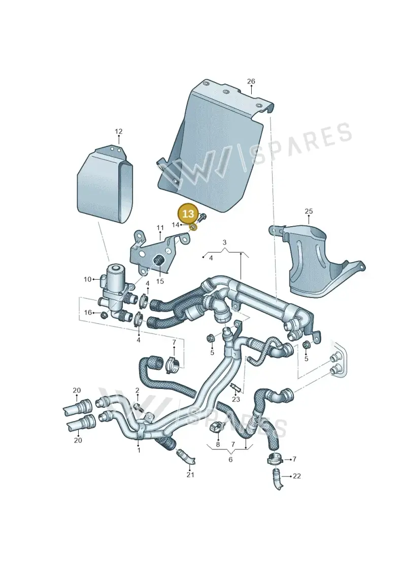N10285601 — SEAT Alhambra Stylance (2015-2022) diagram 863819850, position 13