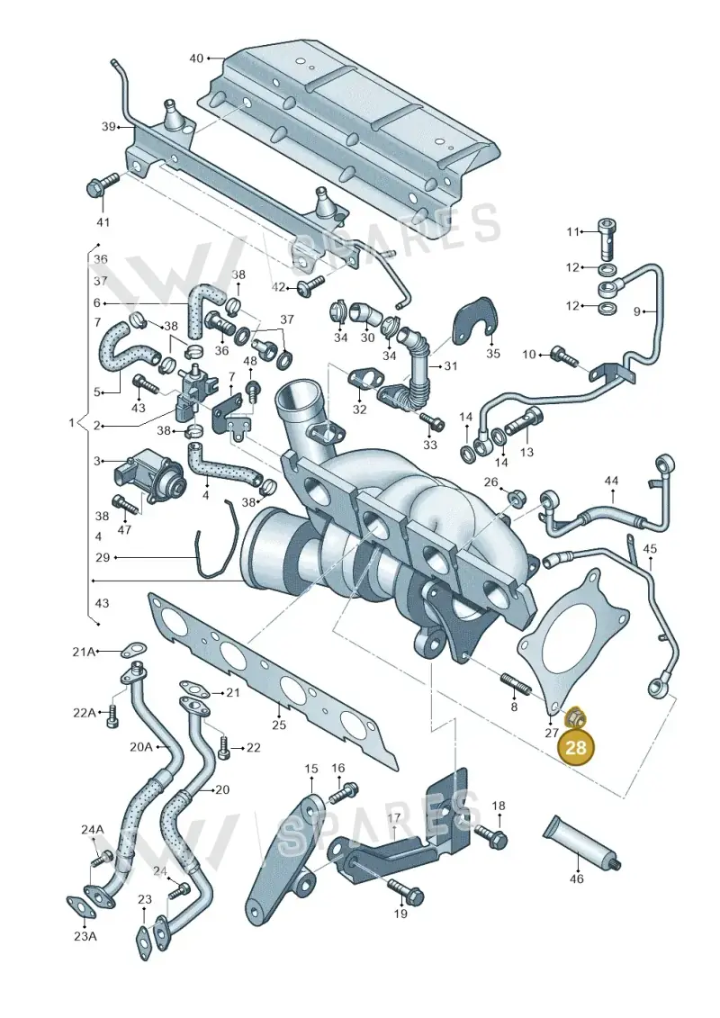 N10286108 — SEAT Altea XL Reference (2013-2013) diagram 412145650, position 28