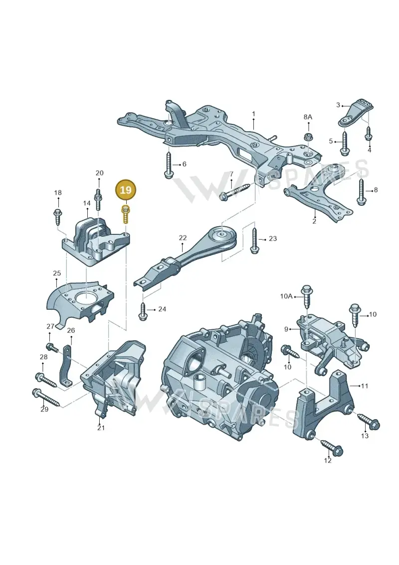 N10286205 — SEAT Toledo Reference (2015-2019) diagram 792199100, position 19