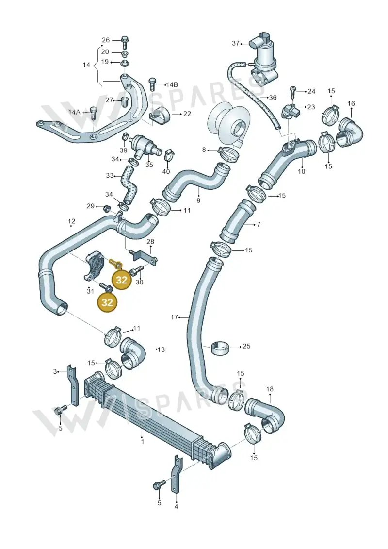 N10307502 — SEAT Alhambra (2006-2010) diagram 162145720, position 32