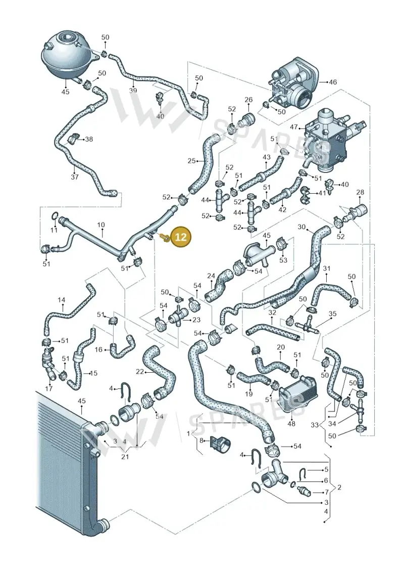 N10314403 — SEAT Altea XL Reference (2013-2013) diagram 649121200, position 12