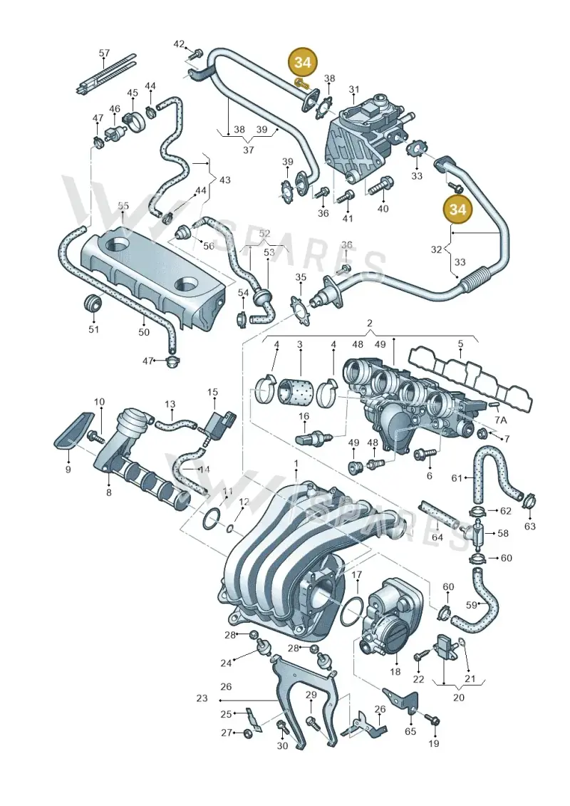 N10323102 — SEAT LEON                   06> (2005-) diagram 420133300, position 34