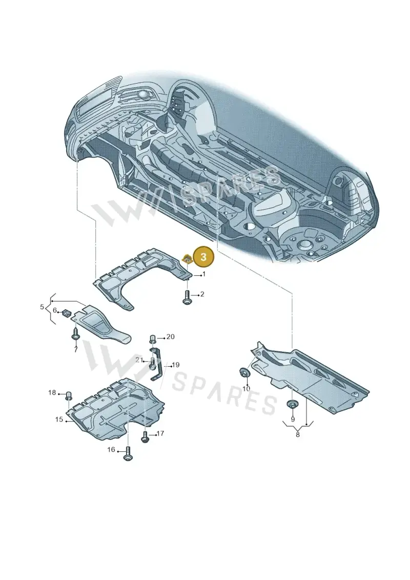 N10327102 — SEAT Ibiza Stylance (2015-) diagram 678825000, position 3