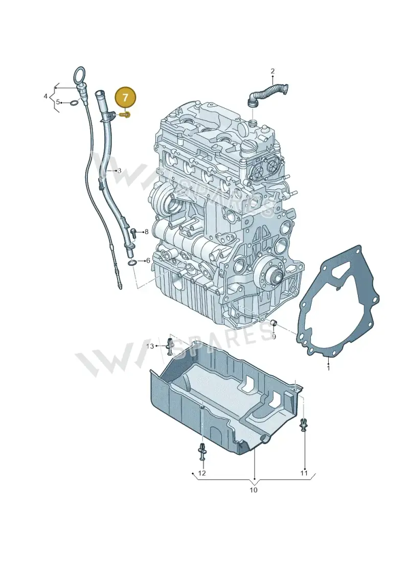 N10338903 — SEAT Leon style (2019-) diagram 827103900, position 7