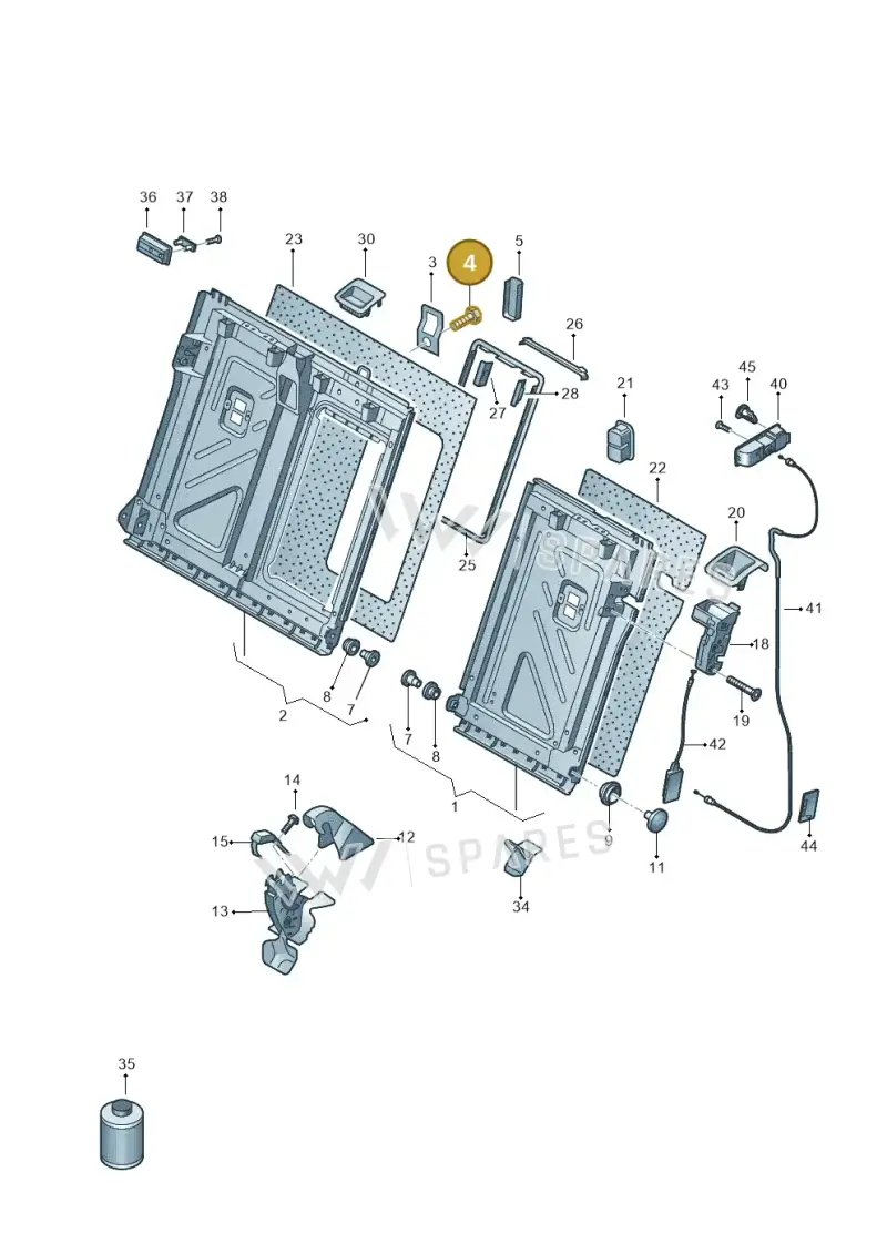 N10416502 — SEAT Leon style (2019-) diagram 763885700, position 4