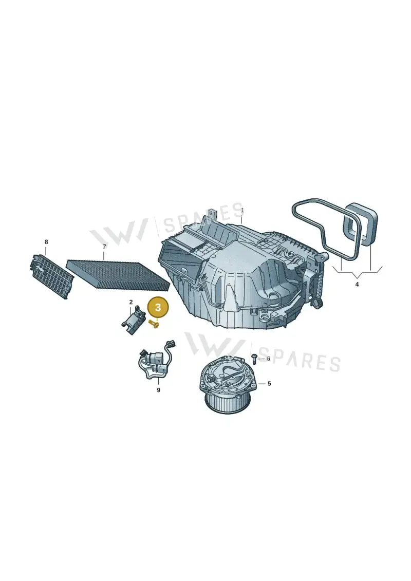 N10424102 — SEAT EBoost CUPRA (2021-) diagram 10a820100, position 3