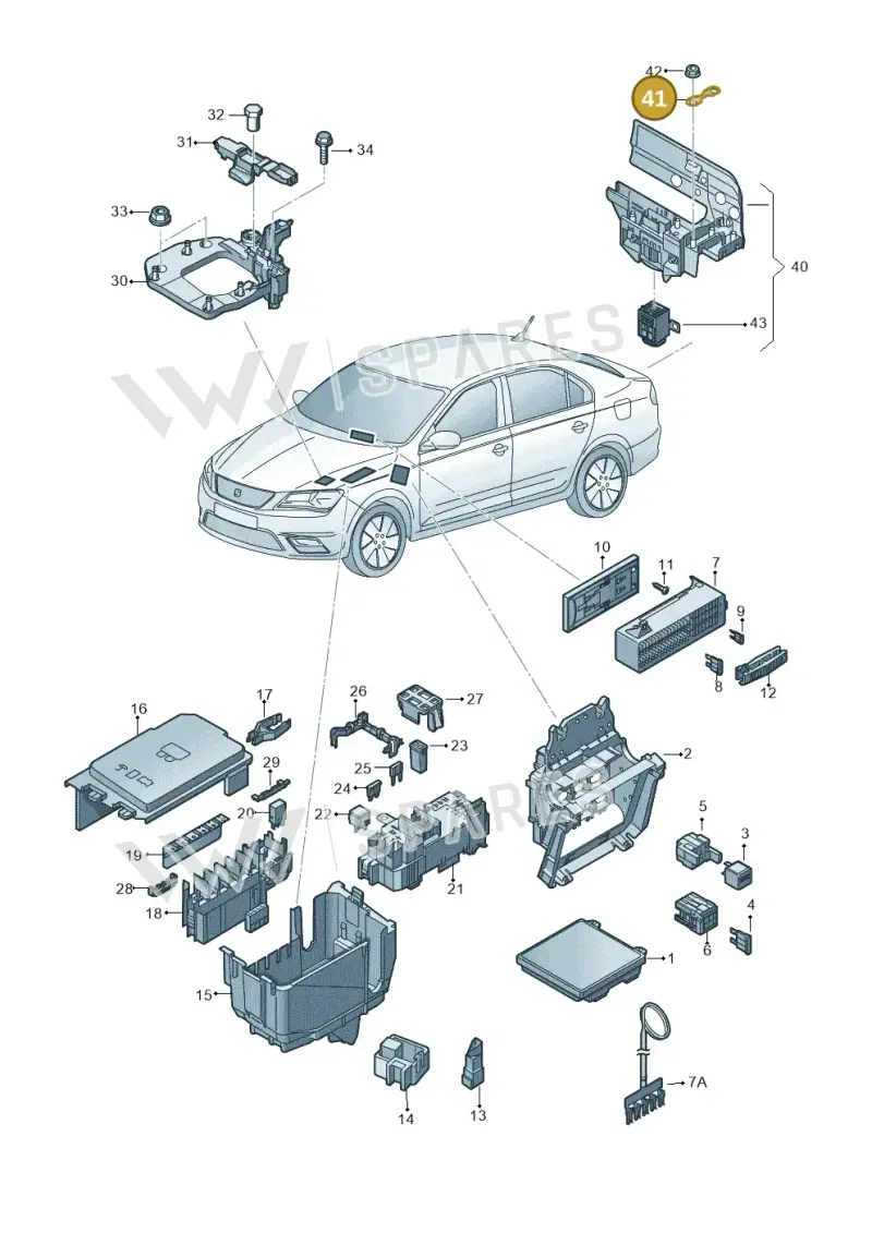 N10424904 — SEAT Toledo Reference (2015-2019) diagram 742937000, position 41