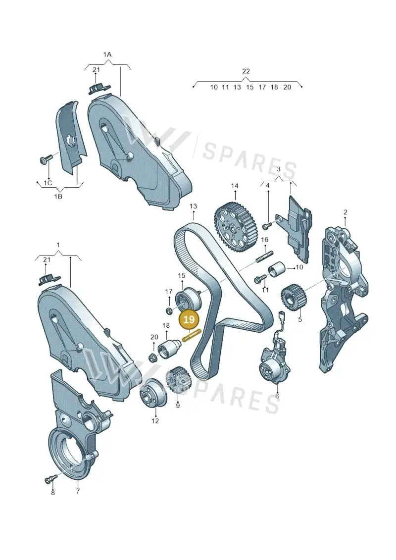 N10444702 — SEAT Ateca Style (2016-) diagram 745109800, position 19