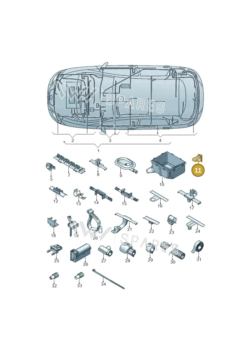 N10446801 — SEAT Altea XL Reference (2013-2013) diagram 418971810, position 11