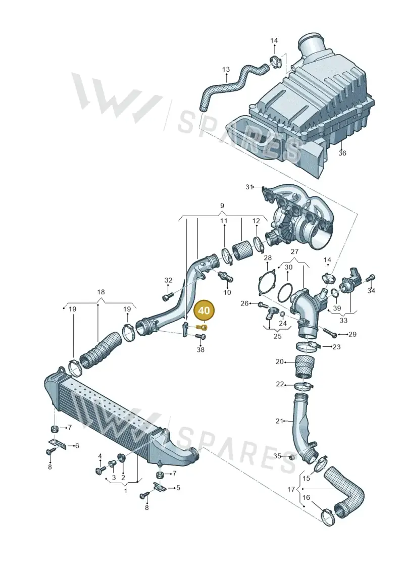 N10451410 — SEAT Formentor TSI CUPRA (2020-) diagram 596145610, position 40