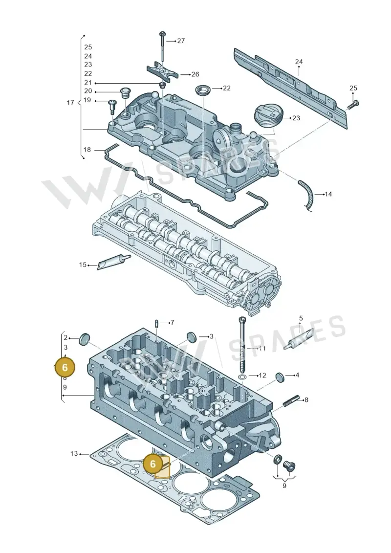 N10454201 — SEAT Tarraco FR (2018-2024) diagram 884103650, position 6