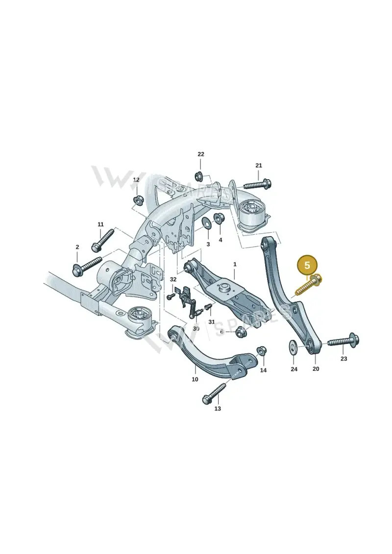 N10500802 — SEAT Tavascan Cupra (2023-) diagram 10a505050, position 5