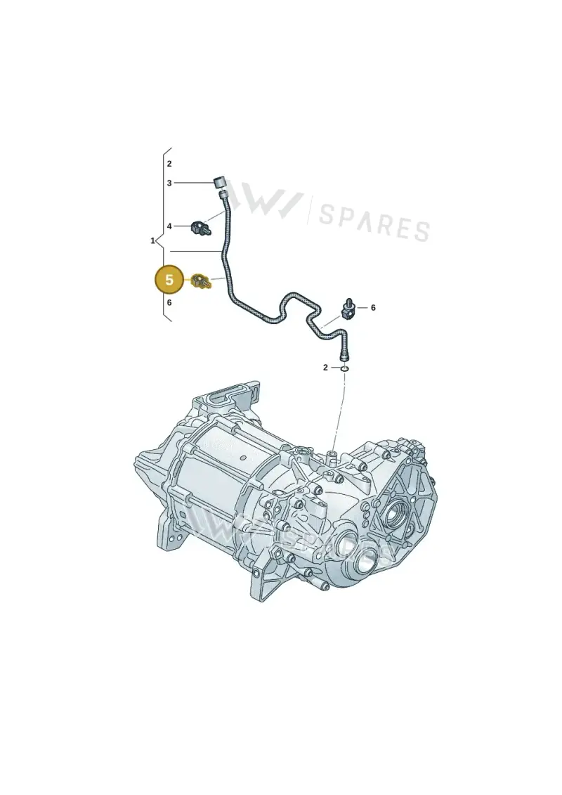 N10507901 — SEAT EBoost CUPRA (2021-) diagram 89a300550, position 5