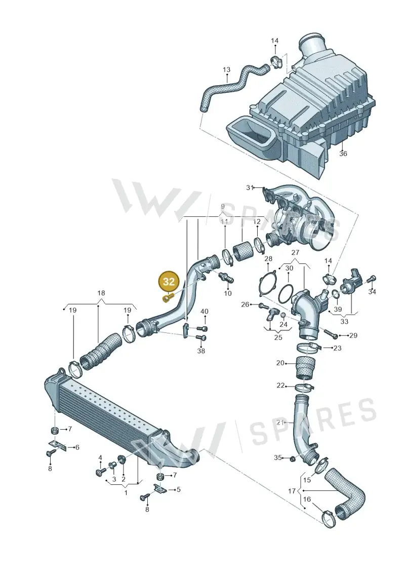 N10517304 — SEAT Formentor TSI CUPRA (2020-) diagram 596145610, position 32