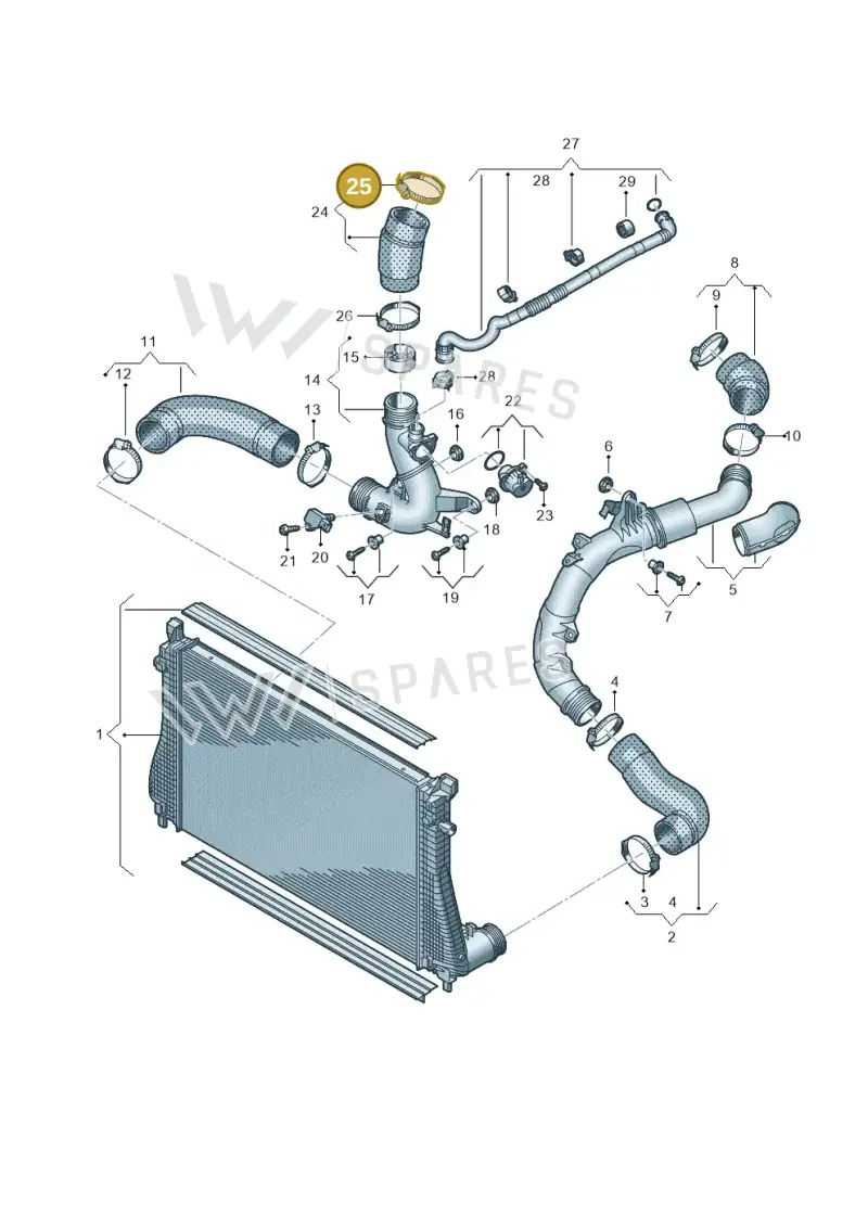 N10544401 — SEAT Formentor TSI CUPRA (2020-) diagram 596145470, position 25