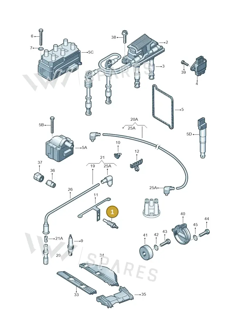 N10579201 — SEAT Alhambra (2006-2010) diagram 162905100, position 1