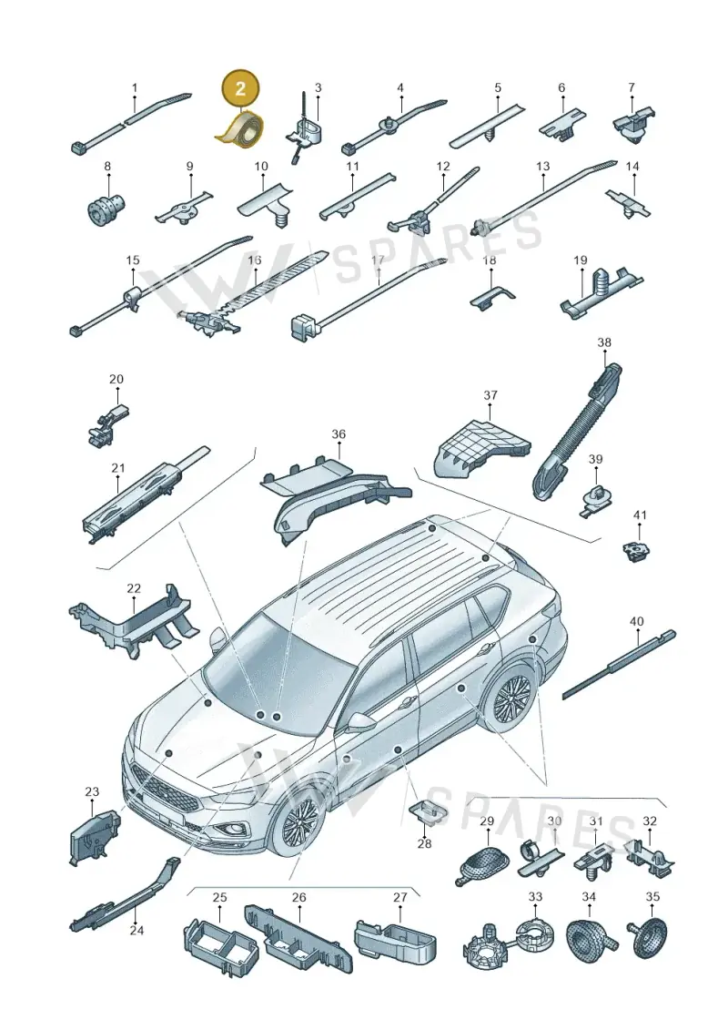 N10592002 — SEAT Tarraco FR (2018-2024) diagram 591971083, position 2