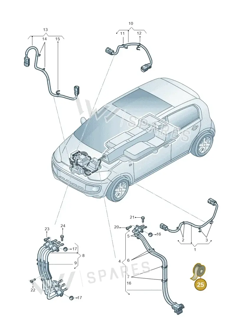 N10592003 — SEAT Mii electric (2020-2021) diagram 772971300, position 25
