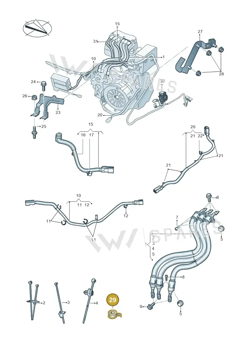 N10592003 — SEAT Formentor TSI CUPRA (2020-) diagram 793970150, position 29