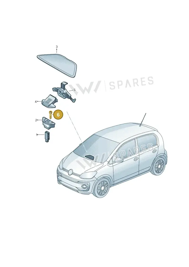 N10592102 — SEAT Mii electric (2020-2021) diagram 892035780, position 6