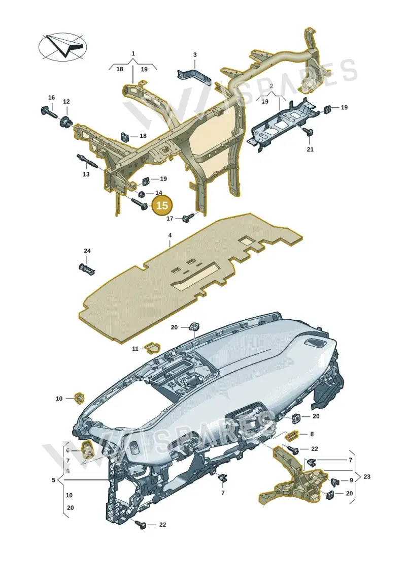N10604402 — SEAT Tavascan Cupra (2023-) diagram 20h857000, position 15