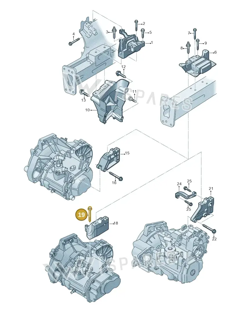 N10623701 — SEAT Formentor TSI CUPRA (2020-) diagram 746199250, position 19