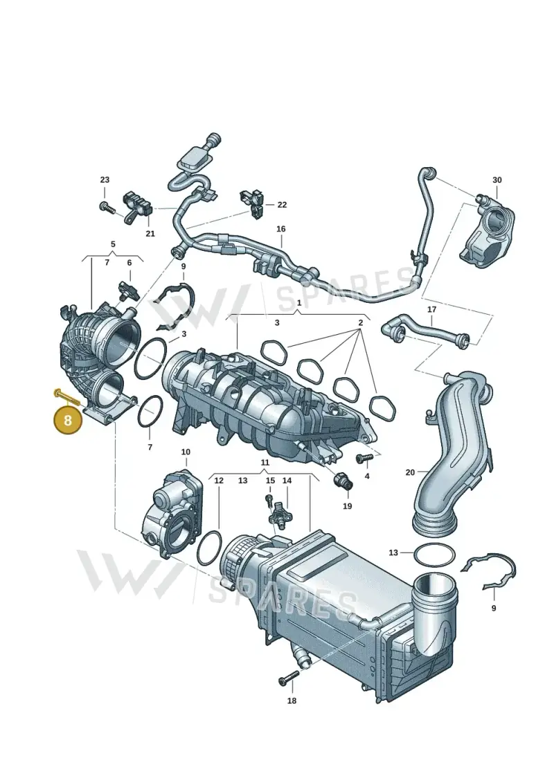 N10626102 — SEAT Formentor TSI CUPRA (2020-) diagram 57x133060, position 8