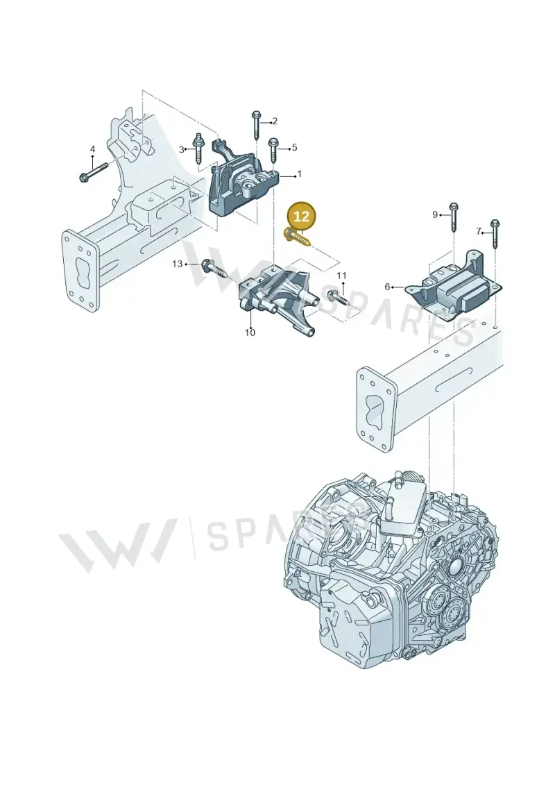 N10643802 — SEAT Formentor TSI CUPRA (2020-) diagram 827199450, position 12