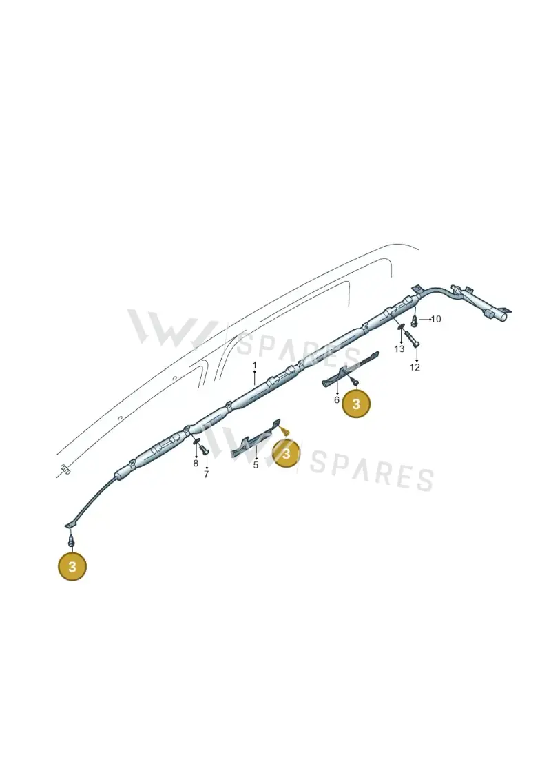 N10656802 — SEAT Alhambra (2006-2010) diagram 406880300, position 3