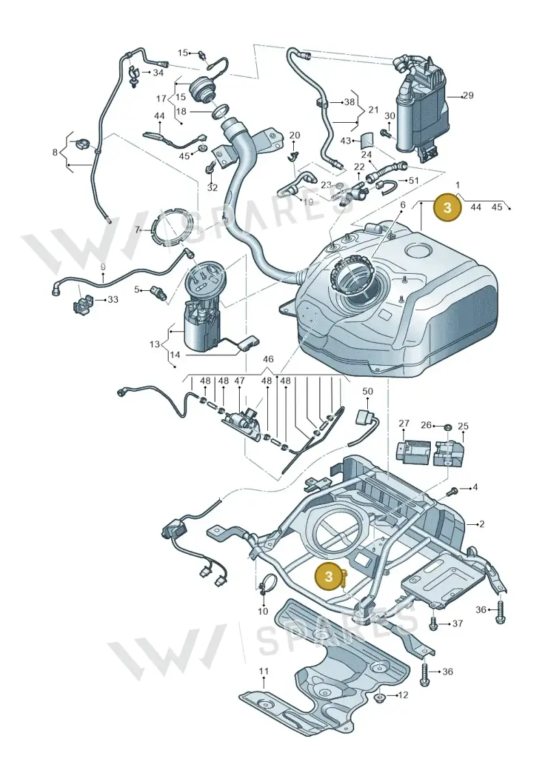 N10662001 — SEAT Formentor TSI CUPRA (2020-) diagram 596201040, position 3