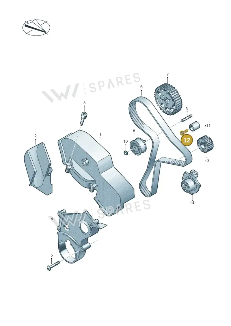 N10664502 — SEAT Ibiza Stylance (2015-) diagram 773109700, position 12