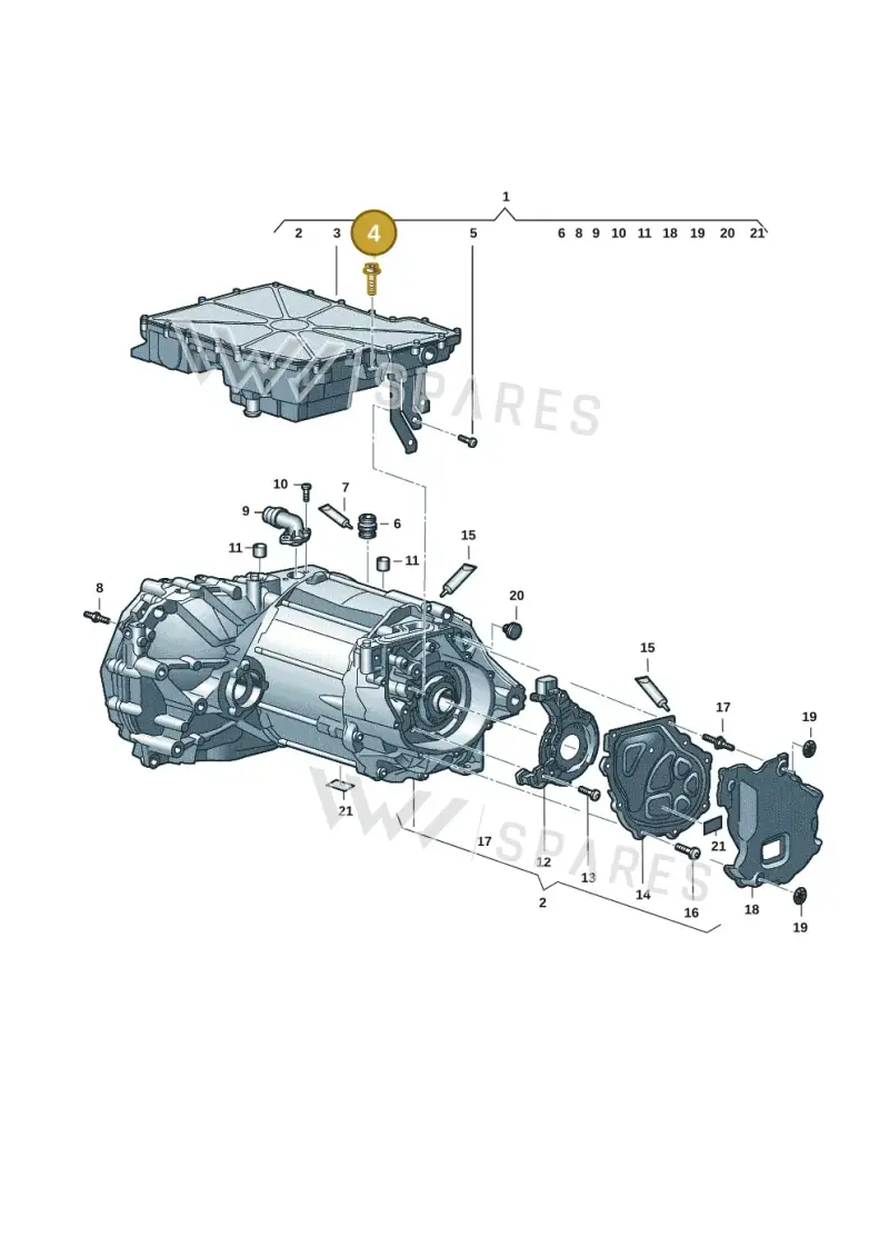 N10673001 — SEAT EBoost CUPRA (2021-) diagram 10a901500, position 4